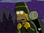 Homero en el ejercito Homero en el ejercito